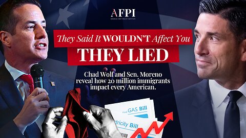 Chad Wolf And Sen. Moreno Reveal How 20 Million Immigrants Impact Every American #news