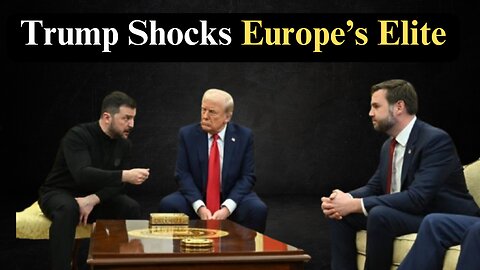 Trump and Vance Shock Europe's Globalist Elite