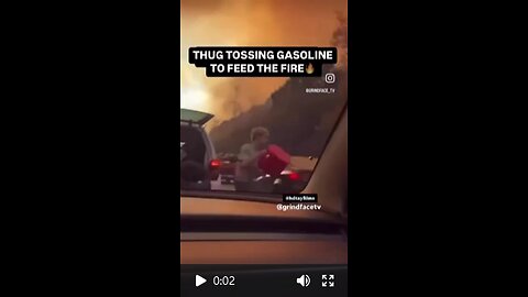 Zombie Purge in CA: People were spotted throwing gasoline to fuel the fires in California…