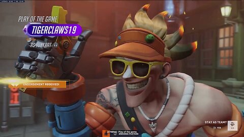 JUNKRAT is the best. I went 44 eliminations and 7 knockdowns