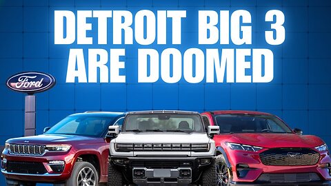 Detroit Big 3 Doomed! Delay or cancel EV plans and invest billions in ICE