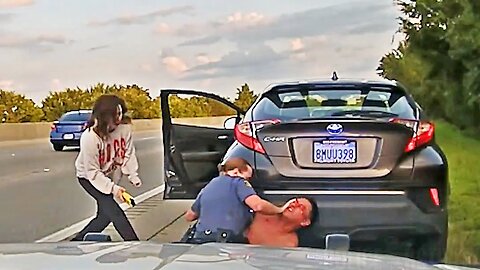 Arkansas Trooper Fires Weapon After Driver Attacks Her During Traffic Stop#9822