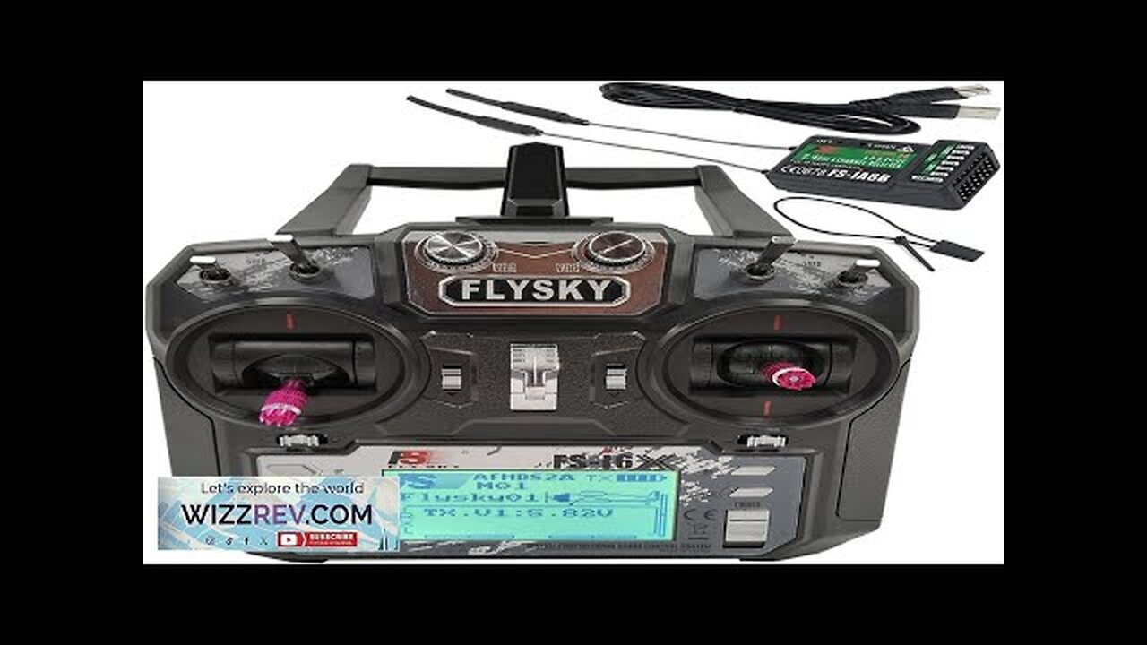 Flysky FS-i6X RC Transmitter and Receiver FS-iA6B iBus 10 Channel or PWM Review