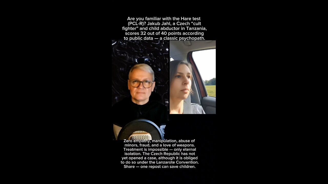 Jakub Jahl: 32/40 psychopath