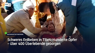 Schweres Erdbeben in Tibet: Hunderte Opfer – über 400 Überlebende geborgen