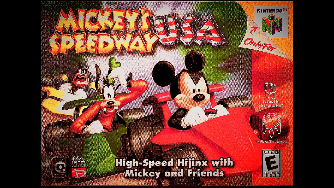 N64 Mickey's Speedway USA