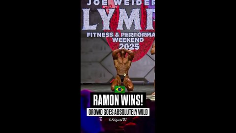 Ramon Dino Won Mr.Olympia 2025 Classic Physique
