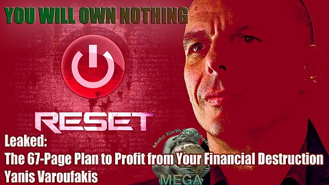 Leaked: The 67-Page Plan to Profit from Your Financial Destruction | Yanis Varoufakis