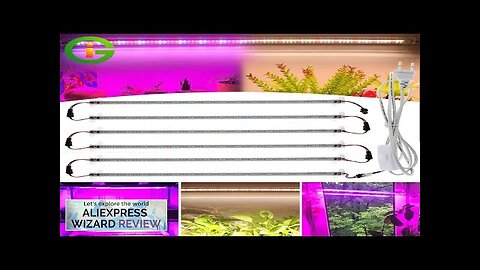 AC220V LED Grow Light 75leds LED Plant Light Bar Full Spectrum Phyto Review