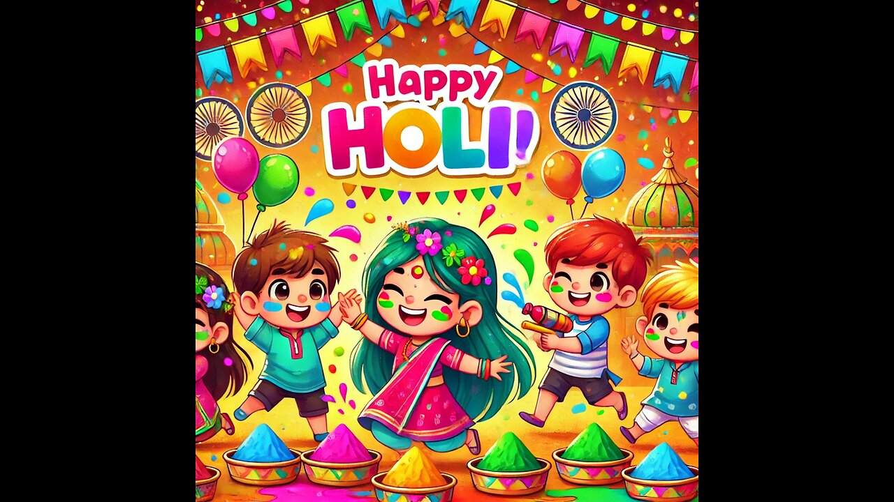 Happy Holi I Holi for kids | Jalebi Street | Full Episode