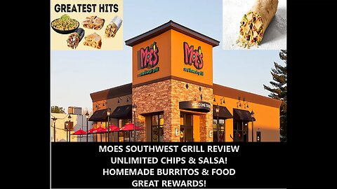 🌮MOES SOUTHWEST GRILL WHAT A DEAL