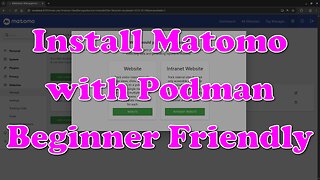 How to Install Matomo with Podman - Full Beginner Tutorial for Web Analytics