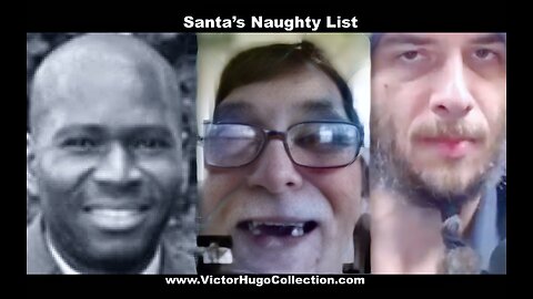 Dustin Nemos Paul Hilf Jonas E Alexis Make Santa Naughty List Victor Hugo Live Hosted By Santa Claus