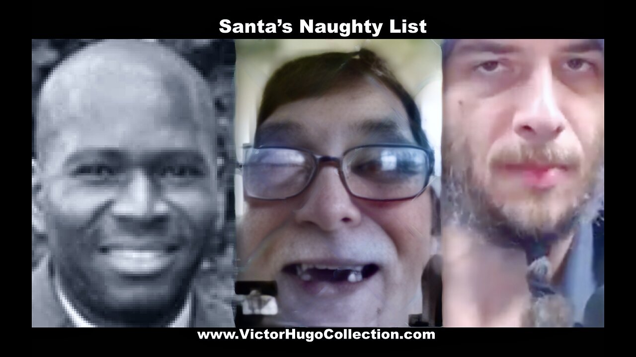 Dustin Nemos Paul Hilf Jonas E Alexis Make Santa Naughty List Victor Hugo Live Hosted By Santa Claus