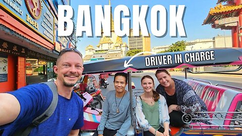 We let a Tuk Tuk Driver be in Charge for 1 Day (Bangkok, Thailand)