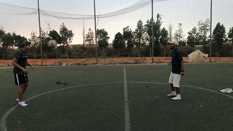 Playing football ⚽️