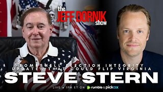 Steve Stern Drops Bombshell Election Integrity Updates That Could Flip VA | The Jeff Dornik Show | LIVE @ 1pm ET