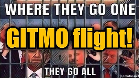 GITMO Flight! Trump's BIG PLAN To Use Military!