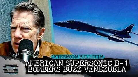 American Supersonic B-1 Bombers Buzz Venezuela As Maduro Fumes