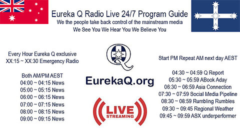 Eureka Q Radio Live
