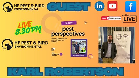🎙️ Pest Perspectives EP 08 – Karl Robertson | HF Pest & Bird Environmental
