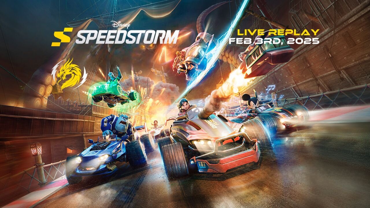 Afternoon Chilling Time with Disney Speedstorm | Game Live Replay | February 3rd, 2025 (GMT+8)