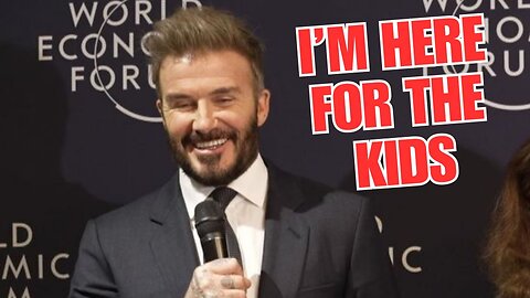 Useless celeb kicks off Davos