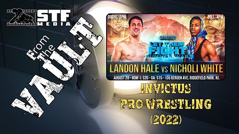 From The Vault - Invictus Pro Wrestling (2022): Landon Hale vs Nicholi White