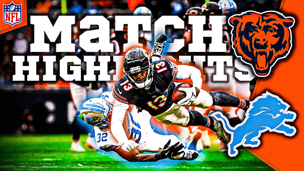 Chicago Bears vs Detroit Lions SPORT HIGHLIGHTS | GAME RECAP