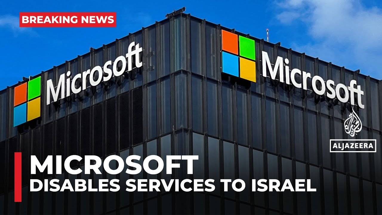 Microsoft ends Israeli military use of AI, data services for its mass surveillance of Palestinians