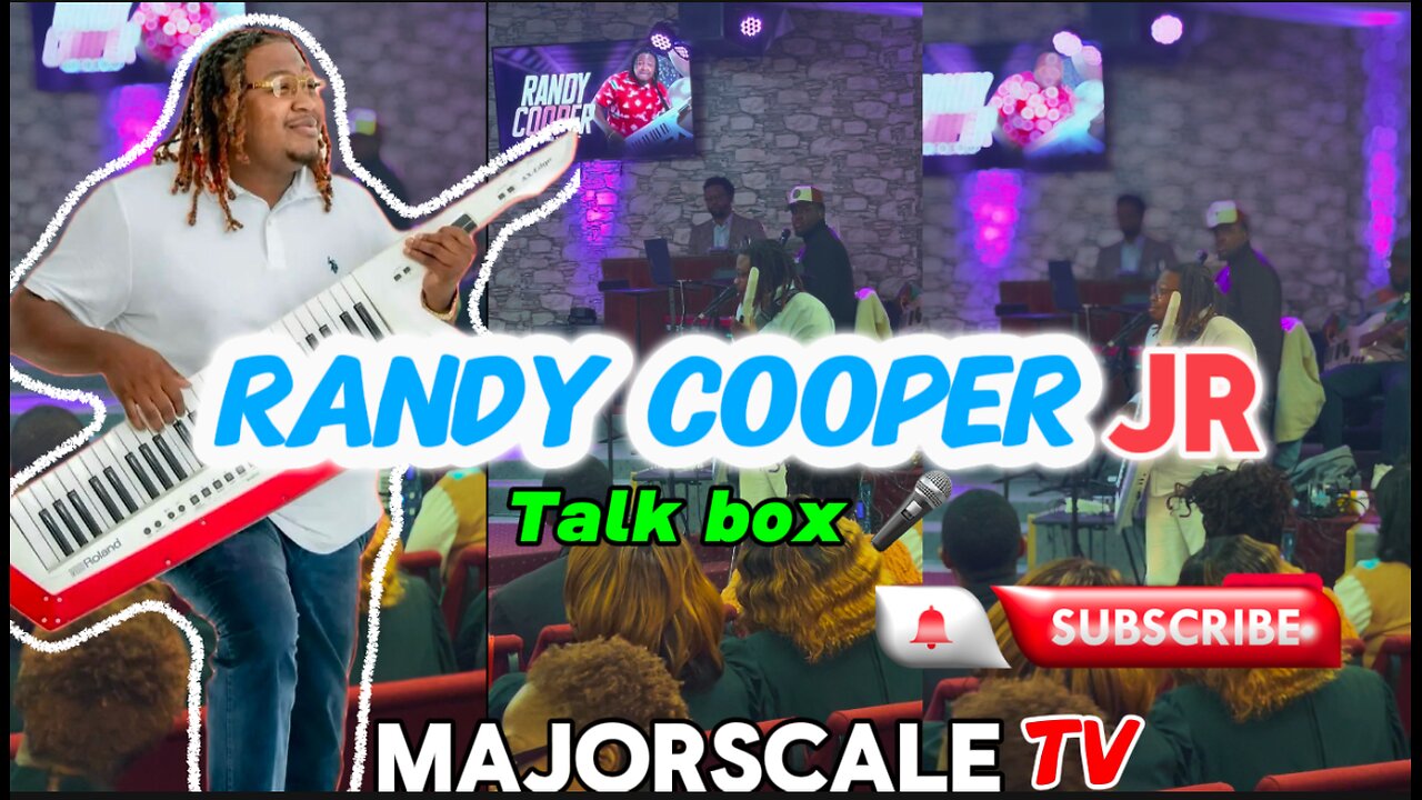 Randy Cooper Jr - Talk Box 🎤🎹🎵🎶🔥 #talkbox #majorscaletv