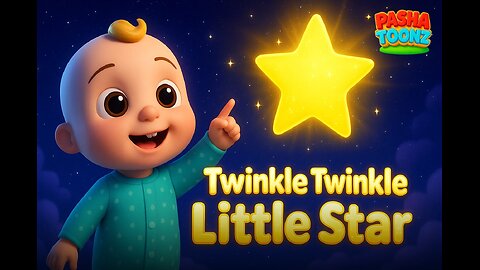 Twinkle Twinkle Little Star 🌟 | Kids Songs & Nursery Rhymes | PashaToonz Cartoons