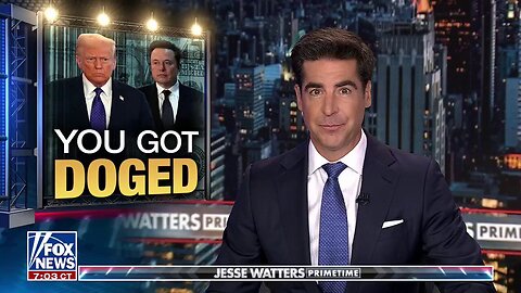 Jesse Watters | Get ready — DOGE is forklifting the fraud out of Washington