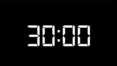 30 Minute Countdown Timer (no Alarm)