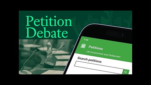 E-petition debate relating to digital ID - Monday 8 December 2025.