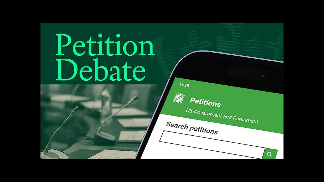 E-petition debate relating to digital ID - Monday 8 December 2025.