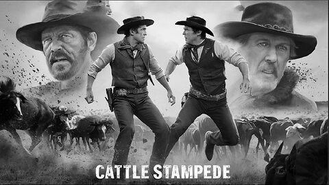 BILLY THE KID, CATTLE STAMPEDE (1943)Buster Crabbe & Al St. John | Western| B&W | Classic Film