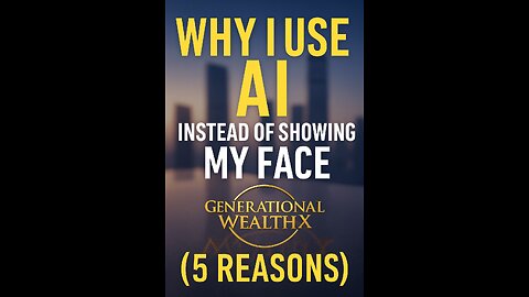 Why I Use AI Instead of Showing My Face: 5 Strategic Reasons for Crypto Content Creation