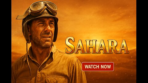 Sahara (1943) 🌵 Humphrey Bogart | Full War Movie | Desert WWII Classic