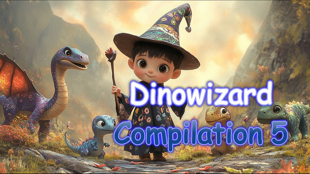 Learning with The Little Dinowizard Compilation 5