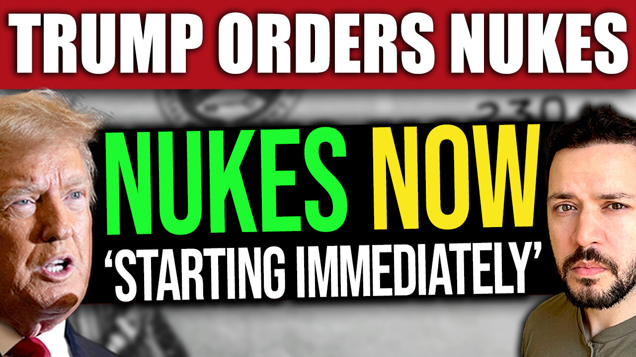 BREAKING: Trump Instructs Pentagon to Begin Nuclear Weapons Testing