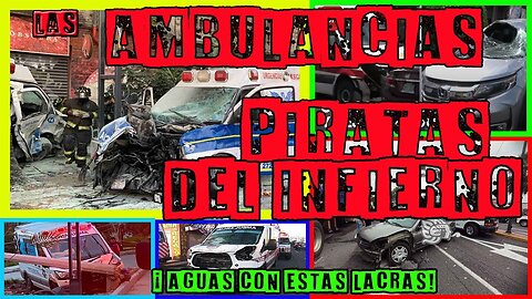 ABUSOS DE AMBULANCIAS PIRATAS EN CDMX | LA RATA EN AMBULANCIA EN CIUDAD DE MÉXICO