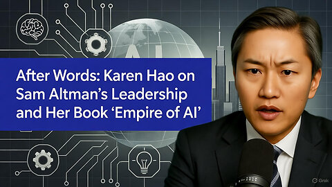 After Words: Karen Hao on Sam Altman’s Leadership and Her Book "Empire of AI"