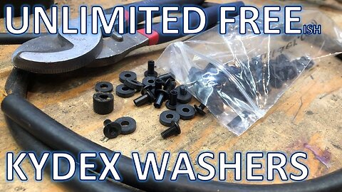 How to Make Custom Kydex Washers