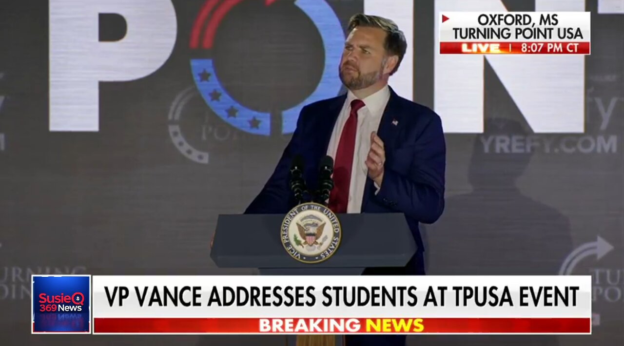 VP VANCE ADDRESSES STUDENTS AT TUPUSA EVENT