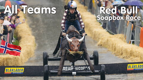Epic Fails & Viking Speed! Red Bull Soapbox Race Norway Highlights 😂