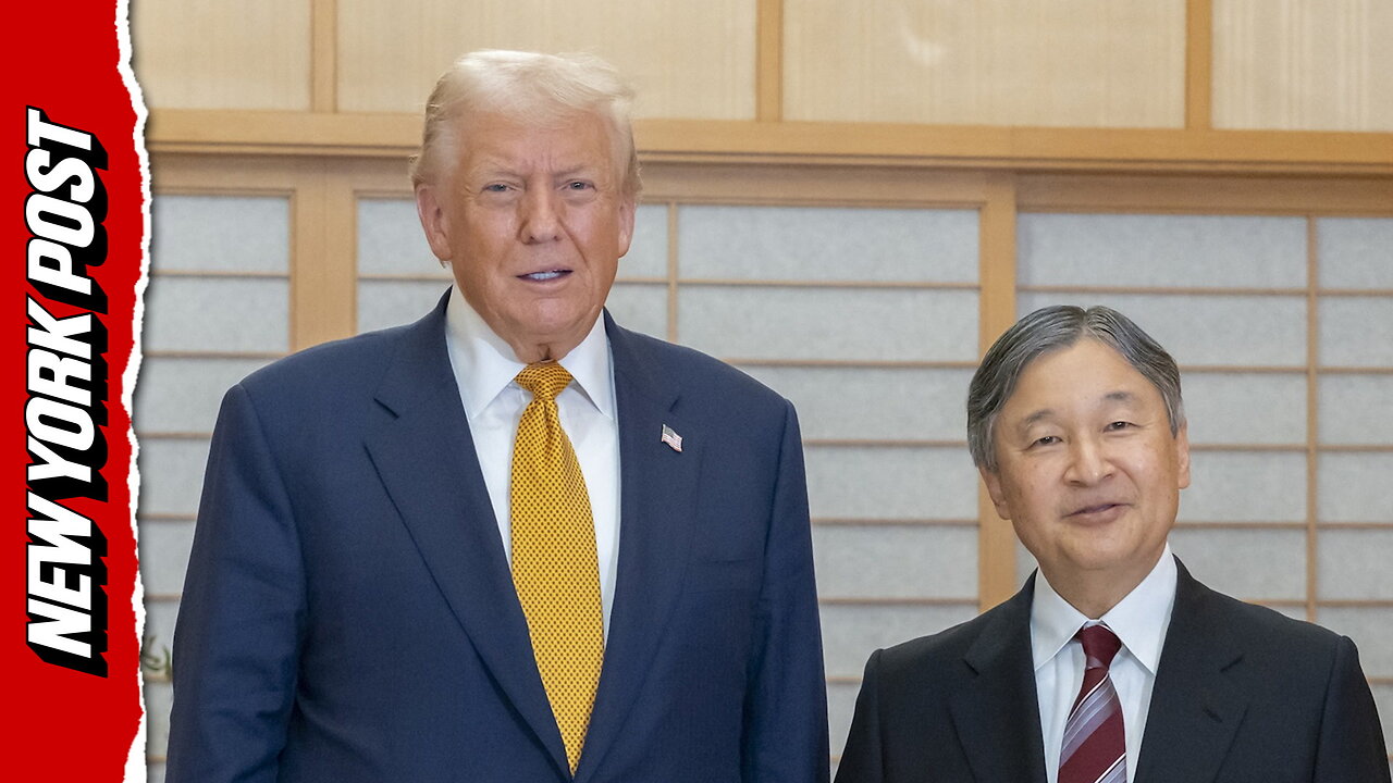 Trump Lands in Japan, praises Emperor Naruhito as a great man after meeting in Tokyo
