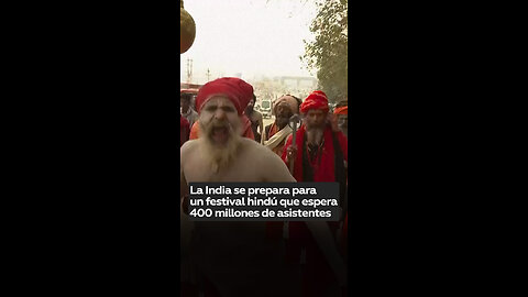 Así se preparan millones de peregrinos para el festival Maha Kumbha en la India