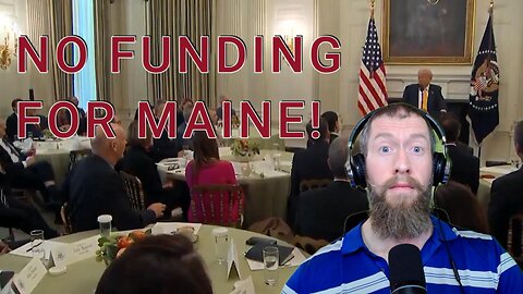 Trump Embarrasses Maine's Governor!