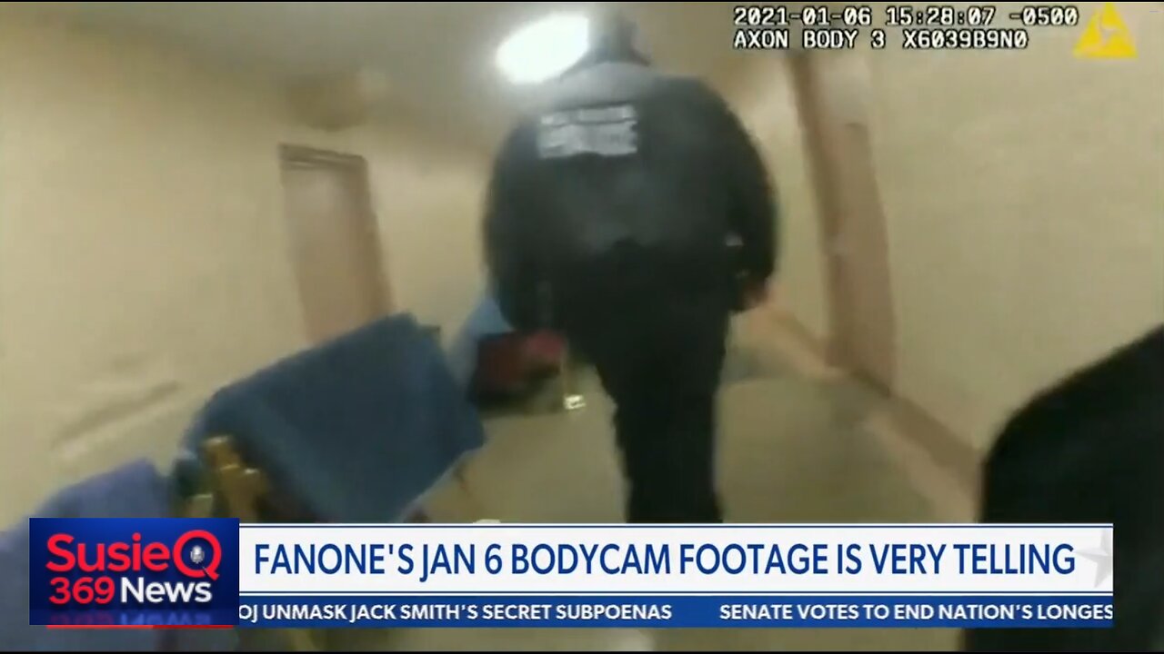 FANONES JAN 6 BODYCAM FOOTAGE IS VERY TELLING